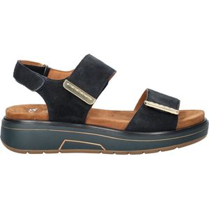 Ara - Lucca - Sandalen - Donkerblauw - Suède - Verstelbare Banden