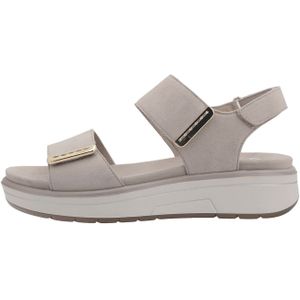 Ara - Lucca - Sandalen - Beige - Suède - Verstelbare Banden