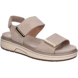 Ara - Lucca - Sandaal - Beige - Suède - Verstelbare Banden