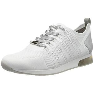 ARA Lissabon Sneakers voor dames, Grijs wit zilver 08, 36.5 EU