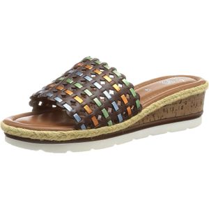 ara, Trendy dames sandaal van bruin leer Bruin, Dames, Maat:37 EU