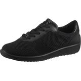 ARA - Sneaker - Zwart - Leer - Vetersluiting - Uitneembaar Voetbed