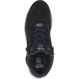 Ara - 1224808 - Hoge Sneakers - Blauw - Nubuck - Rubber Zool