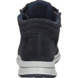 Ara - 1224808 - Hoge Sneakers - Blauw - Nubuck - Rubber Zool