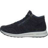 Ara - 1224808 - Hoge Sneakers - Blauw - Nubuck - Rubber Zool