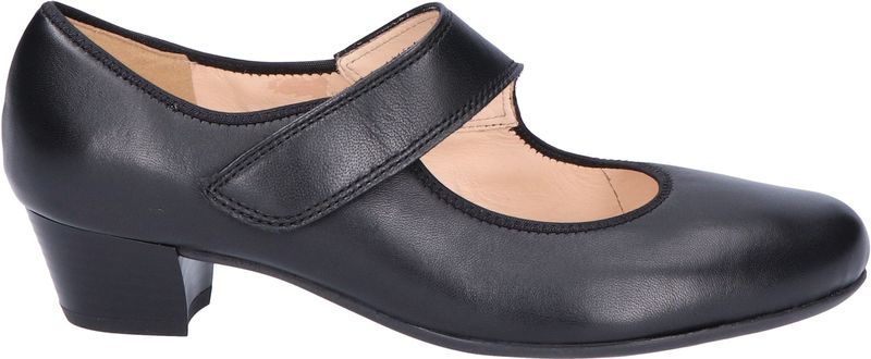 ARA - Catania - Pumps - Zwart - Blokhak - Schoenbreedte: Breed