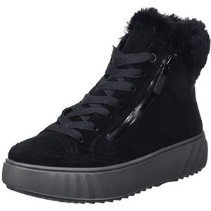 ARA Dames Sneaker Low 12-46523, zwart, 37.5 EU Breed