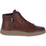 Ara - Rome - Hoge Veterschoenen - Bruin - Comfort Schoenen met Rits