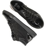 Ara - 1244499 - Veterlaarzen - Zwart - Leer en Suède - Wijdte G