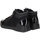 Ara - 1244499 - Veterlaarzen - Zwart - Leer en Suède - Wijdte G