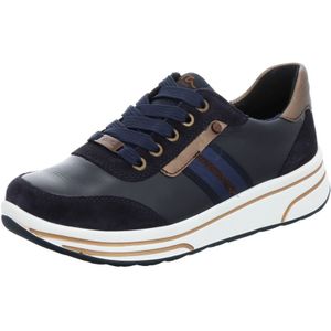 ARA Sapporo Sneakers voor dames, blauw, moro, 38,5 EU