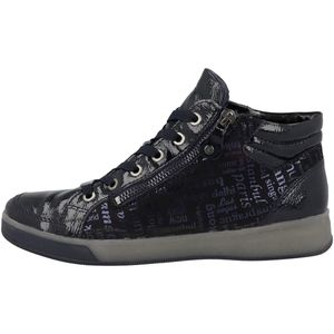 ARA dames sneaker mid 12-44499, Donkerblauw, 39 EU