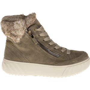 Ara - Taiga - Sneaker - Taupe - Suede - Rits Zijkant