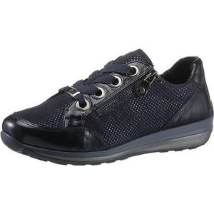 ara Osaka-highsoft lage sneakers voor dames, Blauw Midnight, 40 EU Breed