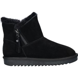 Ara - Alaska - Veterboots - Zwart - Suède - Gevoerd met Lamsvacht