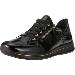 ARA Lage sneakers voor dames, 12-24801, Black 12 24801 30, 38 EU Breed