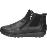 Ara Osaka-Highsoft Enkellaarsjes Plat - zwart