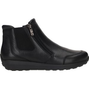 Ara Osaka-Highsoft Enkellaarsjes Plat - zwart