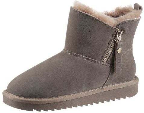Ara Winterboots "ALASKA", Schlupfboots, Stiefel aus echtem Lammfell, G-Weite (weit)