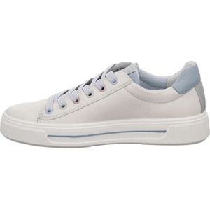 ARA OSAKA Lowcut sneakers voor dames, Cream Aqua, 37.5 EU Breed