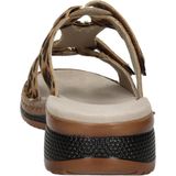 Ara - Hawaii - Slippers - Panter Print - Leer - Verstelbare Banden