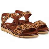 Sandalen - Dierenprint - Leer - Velcro Sluiting - Anti-slip Zool