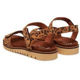 Sandalen - Dierenprint - Leer - Velcro Sluiting - Anti-slip Zool