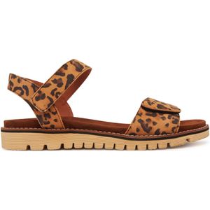 Sandalen - Dierenprint - Leer - Velcro Sluiting - Anti-slip Zool