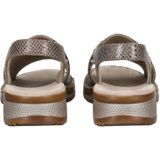 Muiltjes - Leer - Glad Leer - Open Toe - Middelhoge Hak