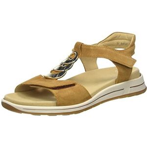 ara Osaka sandaal voor dames, goudbruin (Rum), 37 EU Breed
