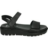 Ara - Bilbao - Sandalen - Zwart - Leer - Klittenbandsluiting