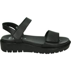 Ara - Bilbao - Sandalen - Zwart - Leer - Klittenbandsluiting