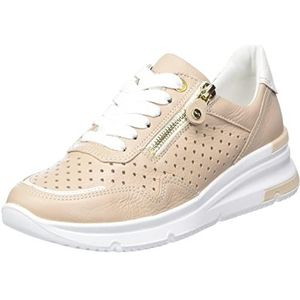 ara Napels Sneakers voor dames, Zandcrème, 41.5 EU