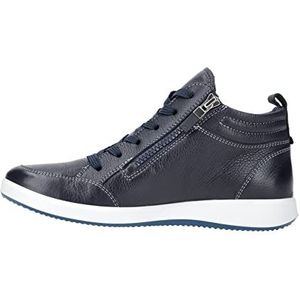 ARA Dames Sneaker mid 12-23907, blauw, 39 EU Breed