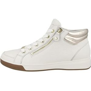 ARA Dames Sneaker mid 12-44499, Cream Platinum 12 44499 27, 41.5 EU