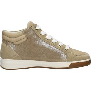 Ara Rom ST High Soft Veterschoenen Hoog - beige - Maat 3