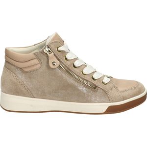 Ara - 1244499 - Veterlaarzen - Kleur: Taupe - Nubuck - Rubber Zool