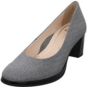 ara Orly Pumps voor dames, pumps met glitterdetails, synthetisch, elegant, klassiek, effen orly, zwart, zwart, 38.5 EU