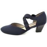 ARA - 12-33439 - Pumps - Blauw - Echt Leer - Plus-breedte