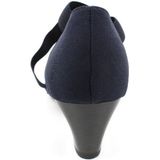 ARA - 12-33439 - Pumps - Blauw - Echt Leer - Plus-breedte