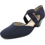 ARA - 12-33439 - Pumps - Blauw - Echt Leer - Plus-breedte