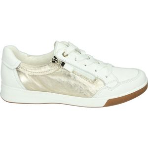 ARA ROM Sneakers voor dames, wit, platina, 42 EU, Wit platina, 42 EU
