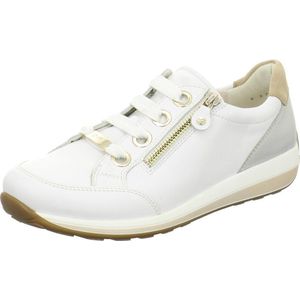 ara - Dames Sneakers - Wit - Leer - Vetersluiting