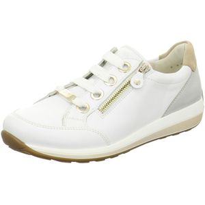 ara - Dames Sneakers - Wit - Leer - Vetersluiting