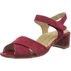 ARA Grado 1215911 Riempjessandalen voor dames, rosso 05 rood