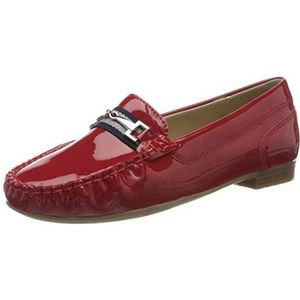 ARA Alabama Mocassin voor dames, Rood Rood 05, 43 EU