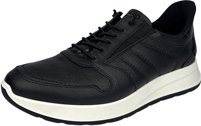 Ara - Matteo - Heren Schoenen - Zwart - Leer