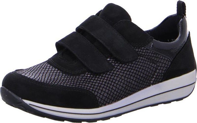 ara Sneakers Dames - Zwart - Klittenbandsluiting