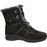 Ara - München - Dames Boot - Zwart - Textiel - Waterdicht - Gore-Tex