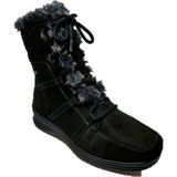 Ara - München - Dames Boot - Zwart - Textiel - Waterdicht - Gore-Tex